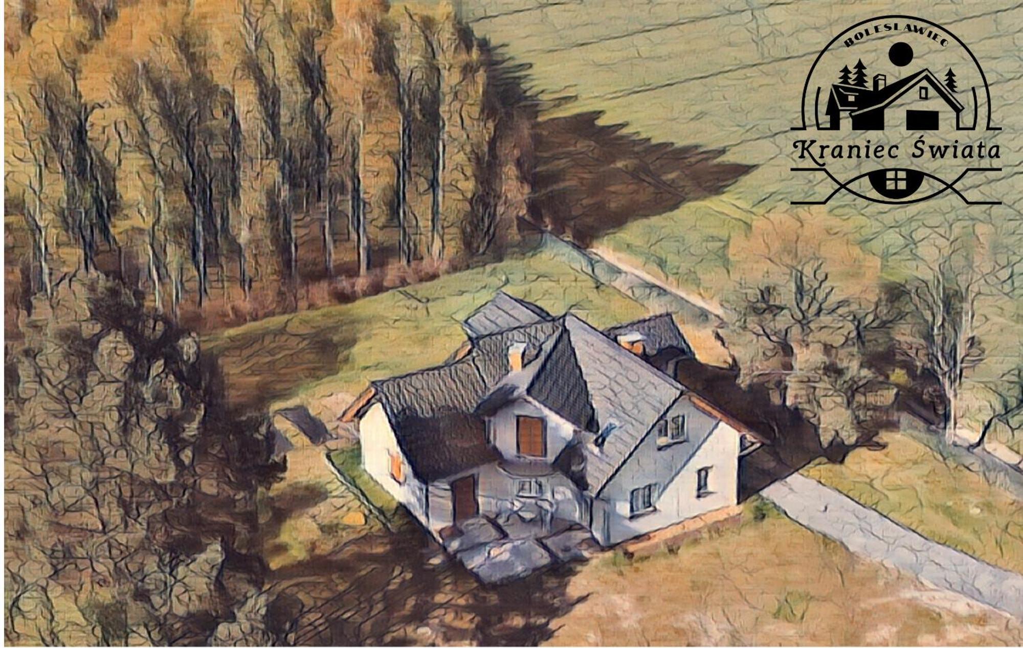 Willa Kraniec Swiata - Tylko Dla Ciebie - Zachwyca Krajobrazem, Regeneruje Cisza I Komfortem Boleslawiec  Bilik gambar